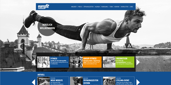 Webseite Eurofit
