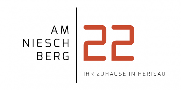 Logo Am Nieschberg 22 mit Slogan Ihr Zuhause in Herisau